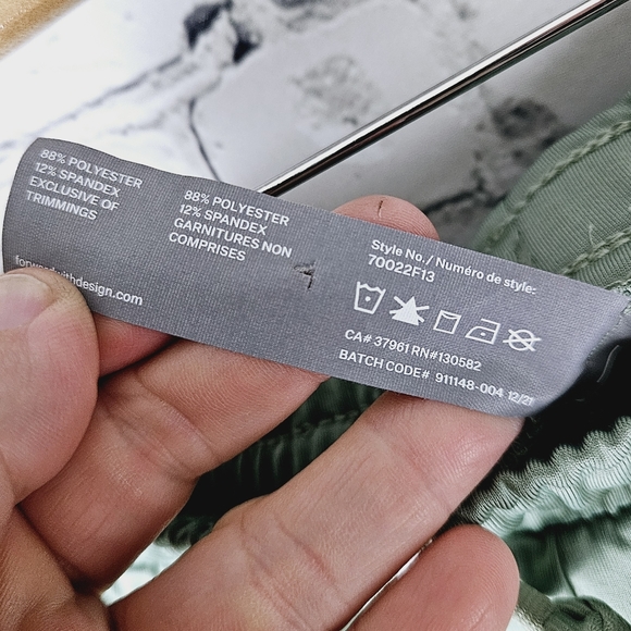 FWD | drawstring waist athletic athleisure sweat shorts - Picture 4 of 4